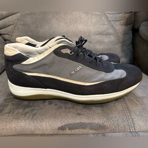 Prada Sport Blue suede